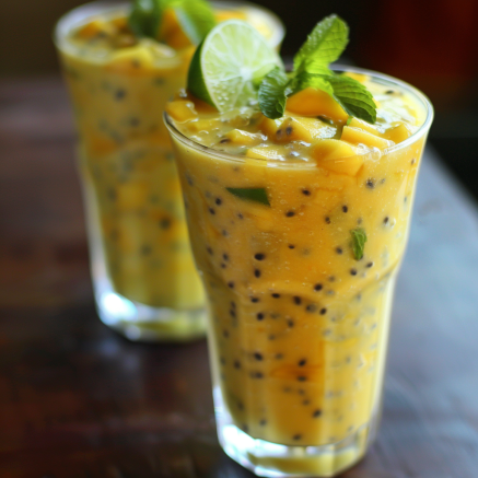 Two tall glasses of Zestful Blends’ invigorating Avocado Green Dream, elegantly garnished with bright lime slices and fresh mint leaves. Bursting with goodness, these vibrant yellow and dreamlike green smoothies offer a visually appealing and appetizing look that perfectly balances health benefits and freshness. Set on an eco-friendly wooden surface, our Avocado Green Dream is a testament to our commitment to deliciously sustainable choices. Two tall glasses of Zestful Blends’ invigorating Avocado Green Dream, elegantly garnished with bright lime slices and fresh mint leaves. Bursting with goodness, these vibrant yellow and dreamlike green smoothies offer a visually appealing and appetizing look that perfectly balances health benefits and freshness. Set on an eco-friendly wooden surface, our Avocado Green Dream is a testament to our commitment to deliciously sustainable choices.