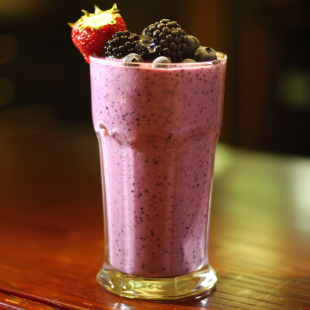 A tall glass of Zestful Blends’ Avocado Green Dream, bursting with goodness and garnished with juicy strawberries, blackberries, and blueberries. Set against a softly blurred background that accentuates the vibrant colors and fresh textures of this nutrient-packed smoothie. Experience pure health and freshness in every sip. Enjoy our eco-friendly commitment to delivering delicious, wholesome fruit salads, juices, snacks, smoothies, whole fruit packs, and desserts! A tall glass of Zestful Blends’ Avocado Green Dream, bursting with goodness and garnished with juicy strawberries, blackberries, and blueberries. Set against a softly blurred background that accentuates the vibrant colors and fresh textures of this nutrient-packed smoothie. Experience pure health and freshness in every sip. Enjoy our eco-friendly commitment to delivering delicious, wholesome fruit salads, juices, snacks, smoothies, whole fruit packs, and desserts!