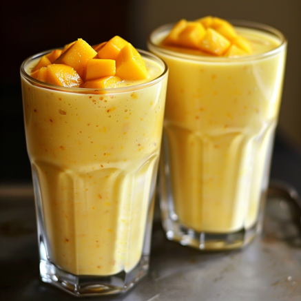 Two glasses of our vibrant yellow Avocado Green Dream Lassi are topped with succulent mango chunks, bursting with the goodness your body craves. This smooth, creamy delight offers a refreshing, eco-friendly boost to your day. Set on a reflective surface that enhances its appetizing presentation, it’s truly a dream in a glass—filled with health benefits and the freshest ingredients Zestful Blends proudly provides. Dive into the sheer joy of our fruit salads, juices, snacks, smoothies, whole fruit packs, and delectable desserts! Two glasses of our vibrant yellow Avocado Green Dream Lassi are topped with succulent mango chunks, bursting with the goodness your body craves. This smooth, creamy delight offers a refreshing, eco-friendly boost to your day. Set on a reflective surface that enhances its appetizing presentation, it’s truly a dream in a glass—filled with health benefits and the freshest ingredients Zestful Blends proudly provides. Dive into the sheer joy of our fruit salads, juices, snacks, smoothies, whole fruit packs, and delectable desserts!