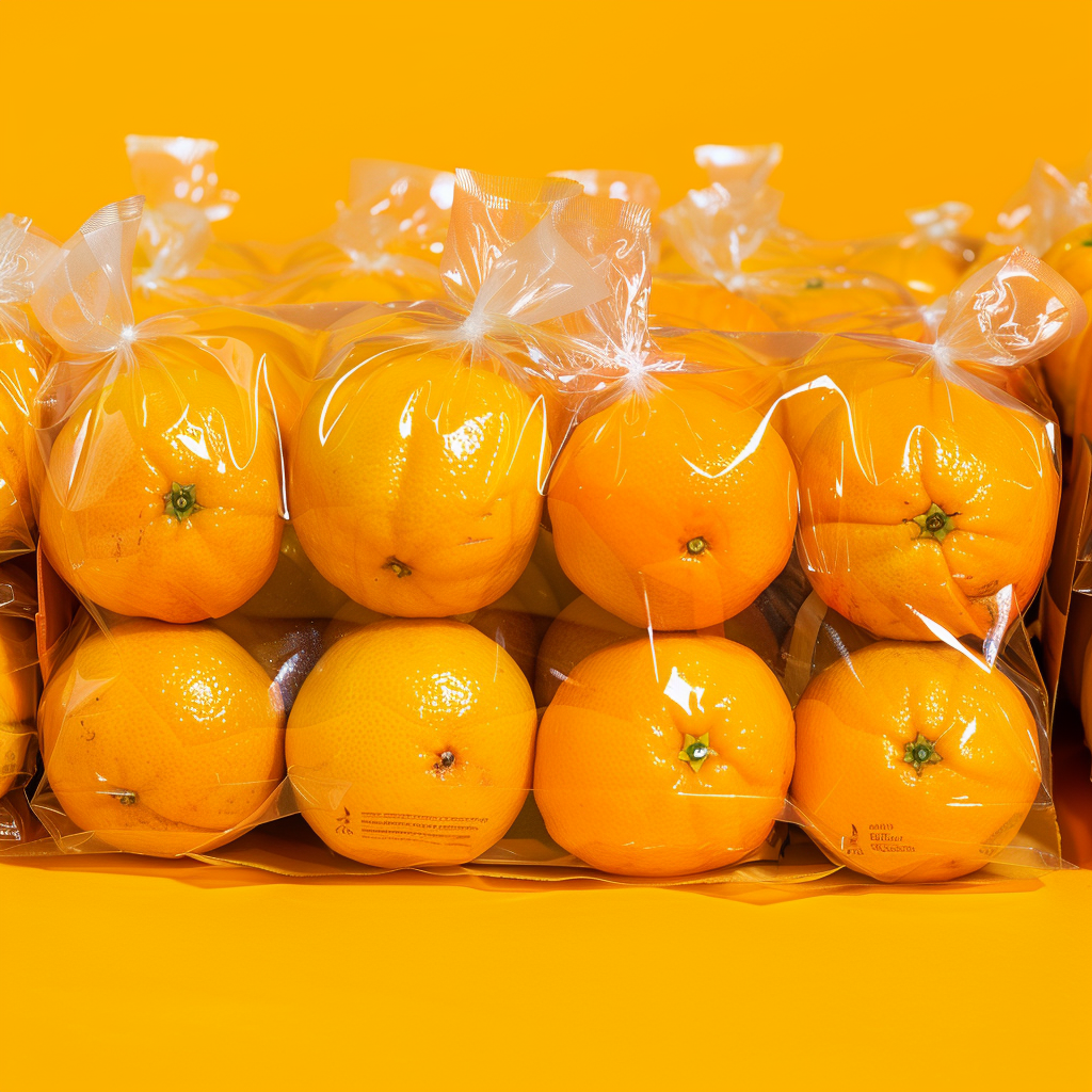 Experience a burst of goodness with our vibrant Orange Pack from Zestful Blends! This neatly stacked assortment of bright, juicy oranges is beautifully wrapped in eco-friendly transparent packaging, set against a lively orange backdrop. Each orange is perfectly aligned in two rows, showcasing their fresh and succulent appeal. Our carefully selected fruits are packed with health benefits and ready to elevate your fruit salads, juices, snacks, smoothies, whole fruit packs, and delectable desserts. Savor the freshness and nutrition delivered straight from nature to you! Experience a burst of goodness with our vibrant Orange Pack from Zestful Blends! This neatly stacked assortment of bright, juicy oranges is beautifully wrapped in eco-friendly transparent packaging, set against a lively orange backdrop. Each orange is perfectly aligned in two rows, showcasing their fresh and succulent appeal. Our carefully selected fruits are packed with health benefits and ready to elevate your fruit salads, juices, snacks, smoothies, whole fruit packs, and delectable desserts. Savor the freshness and nutrition delivered straight from nature to you!